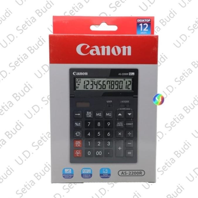 

NEW Kalkulator Desktop Canon AS-2200R Asli dan Bergaransi