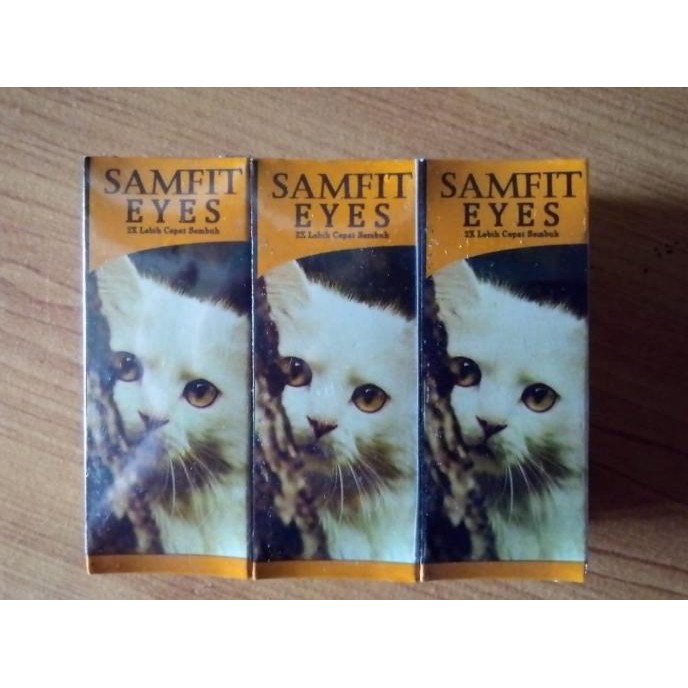 cod Samfit Eyes Kucing Obat Mata Kucing Belekan Berair Bengkak Berselaput Infeksi Bernanah Kitten De