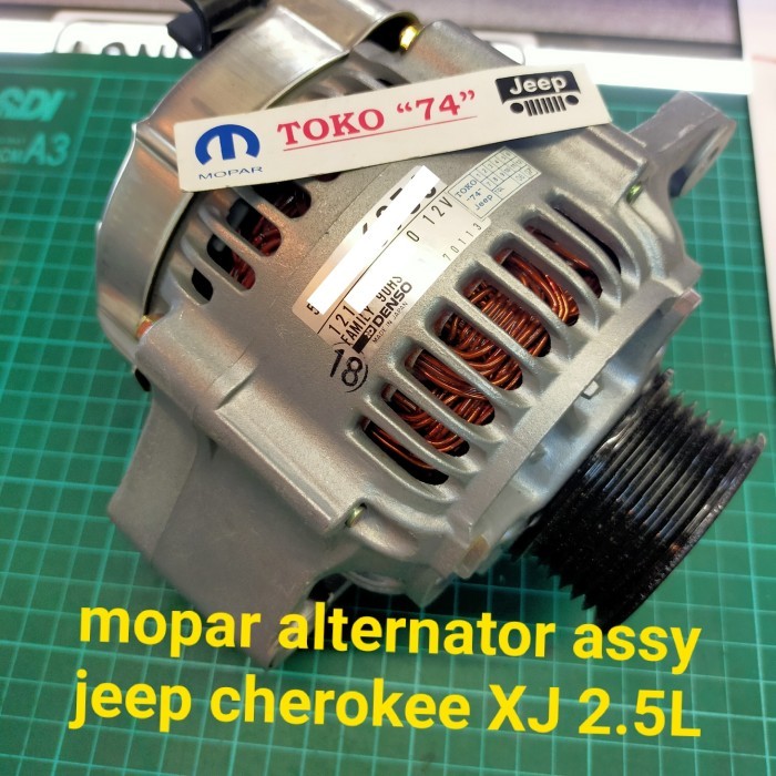 Mopar Alternator Dinamo Amper 2.5L Jeep Cherokee XJ 2500cc