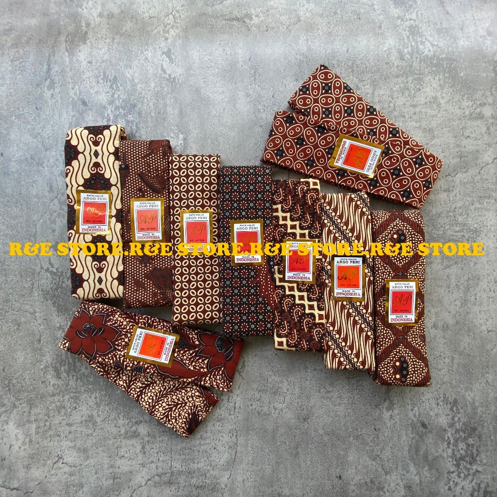 PROMO  Kain Batik Murah Kain Panjang Batik Sogan Banyumasan Argo Peni Batik Tradisional Samping