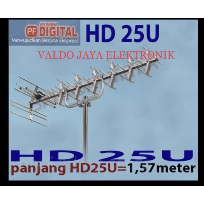 Antena TV Digital dan Analog PF HDU-25/Antena TV DIGITAL HDU25