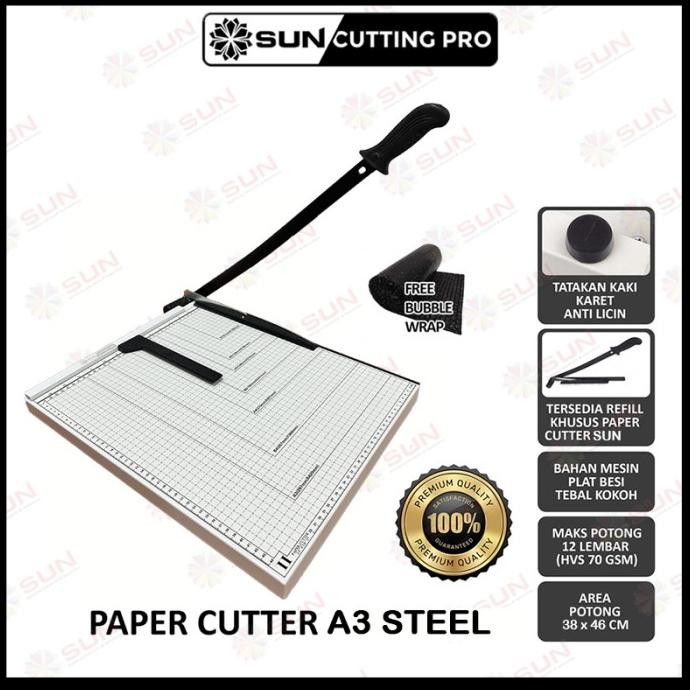 

Alat Potong Kertas Ukuran A3 ( Paper Cutter A3 ) Original Dan Terpercaya