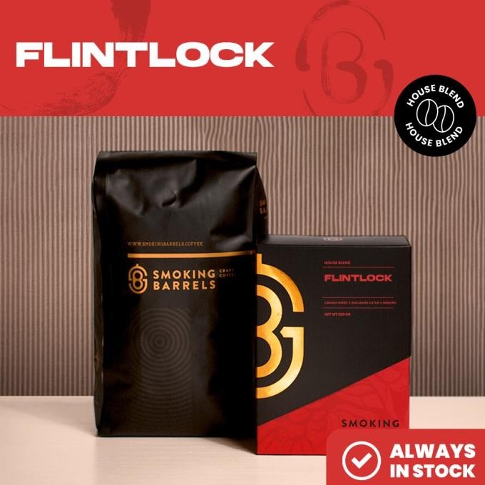 

Flintlock Blend (Specialty Coffee - Espresso Roast) - Smoking Barrels Original Dan Terpercaya