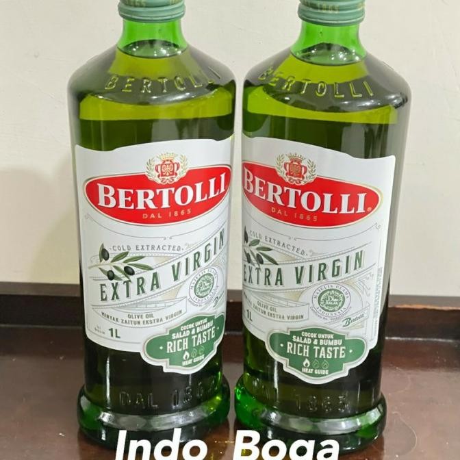 

Bertolli Extra Virgin Olive Oil 1 Liter / Minyak Zaitun / Evoo Original Dan Terpercaya