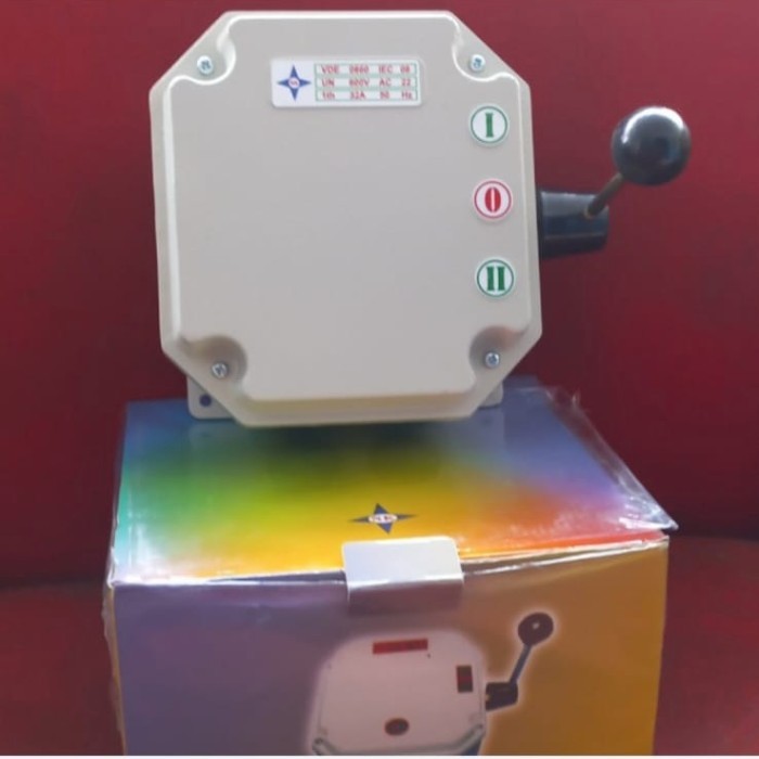 TERBARU Handle Pln Genset OHM SAKLAR GZ 4p 25A PLN OFF GENSET MREK :NK