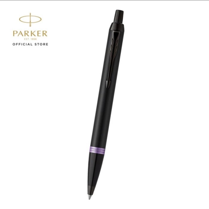 

Parker IM Amethyst Purple Ring Black Trim Ballpoint