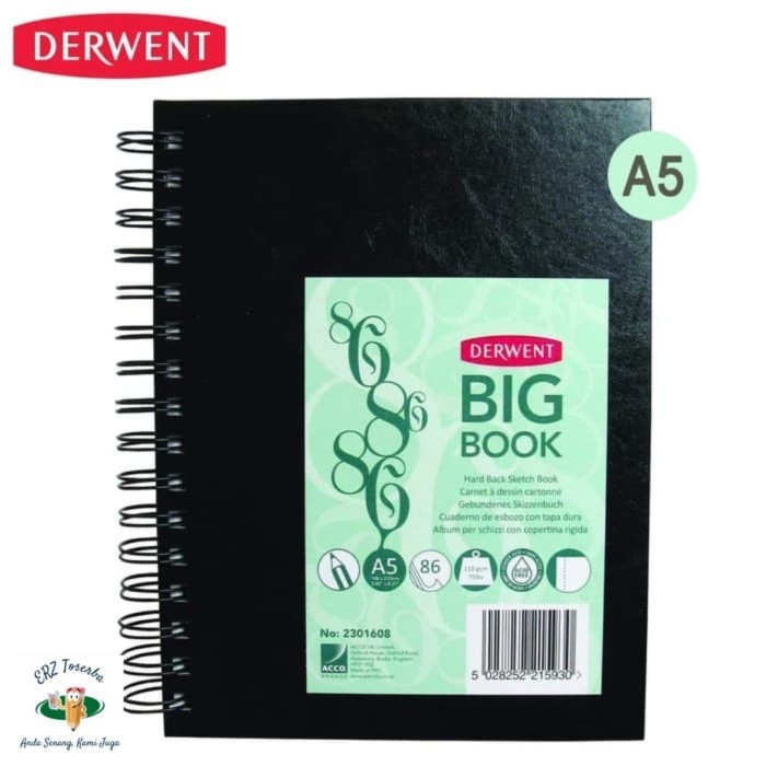 

TERBARU Derwent A5 Vinyl Wirebound Sketchbook BISA GRAB!
