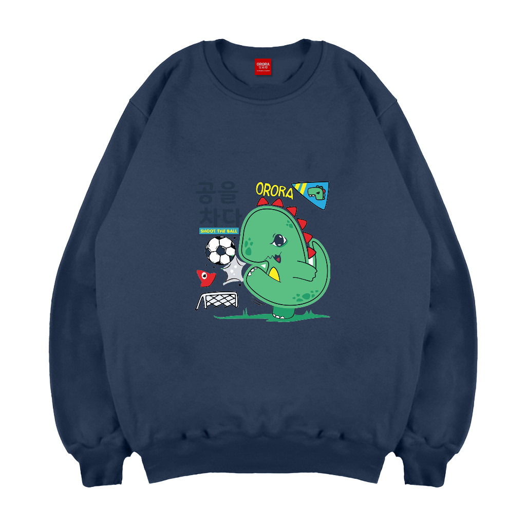 Orora Sweater Wanita Korea Cute Ball Dino -  SW NORD 5
