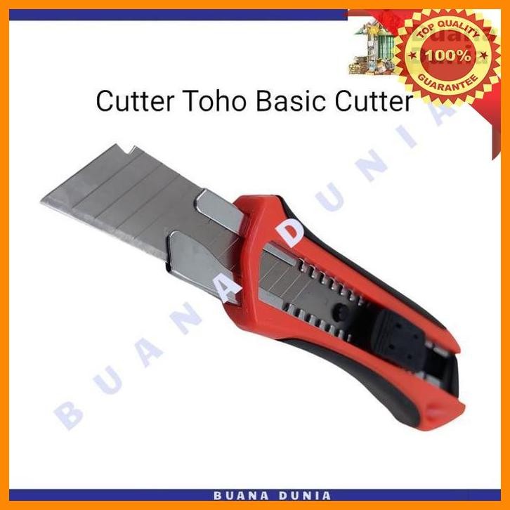 

(BUAN) CUTTER TOHO BASIC CUTTER | PISO CUTTER | PISAU CUTER PEMOTONG
