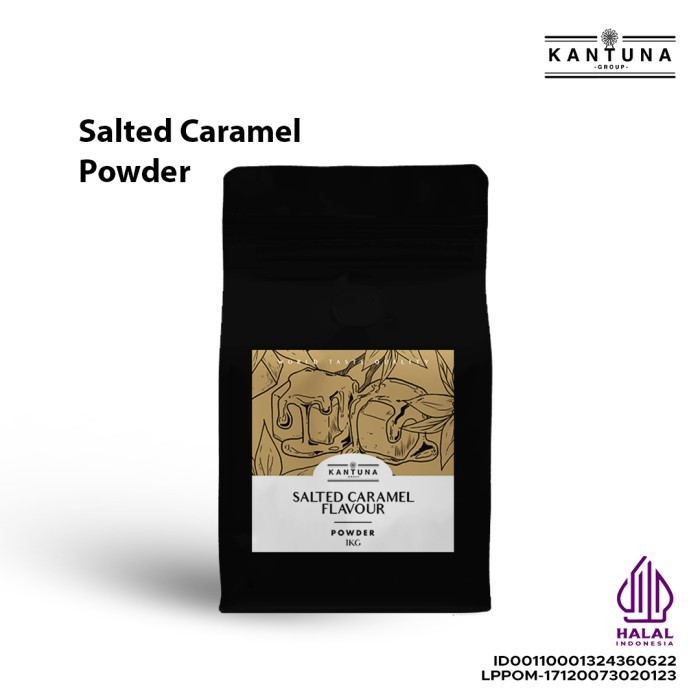 

Kantuna Salted Caramel Powder - Rasa Salted Caramel Cafe/Kafe/Bisnis