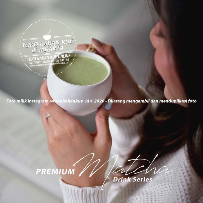 

Matcha Latte Powder 500gr Ready to Drink Minuman Bubuk Cafe Instant