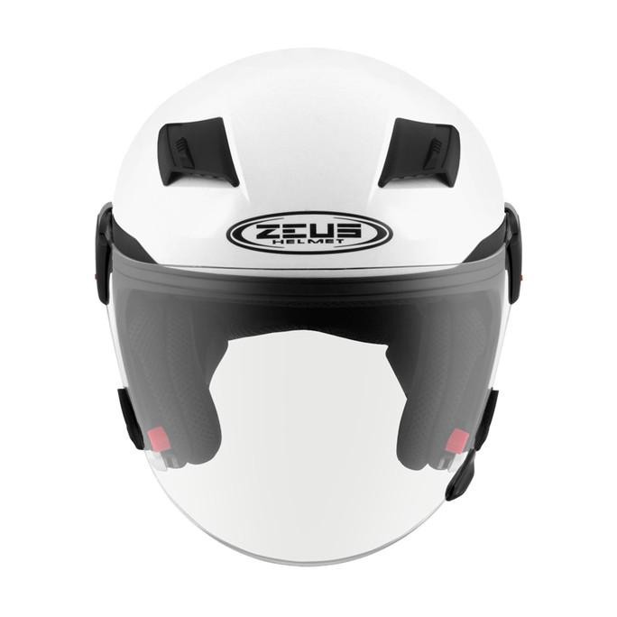 Helm Full Face Zeus 611c White MODULAR PAS