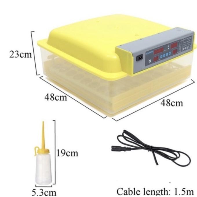 

Terbaru Inkubator Mesin Tetas Telur Full Otomatis Kapasitas 56 Telur Ayam Bebek Burung