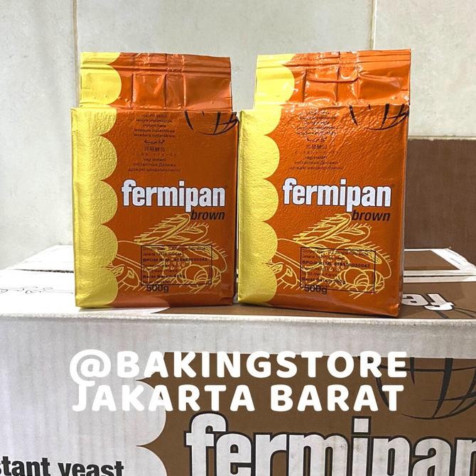 

PRODUK TERBATAS Fermipan Ragi Instant Brown 500gr