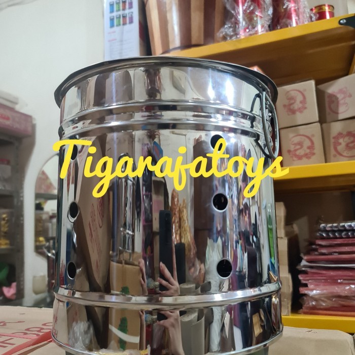 Tong Bakar Sembahyang Stainless No 1