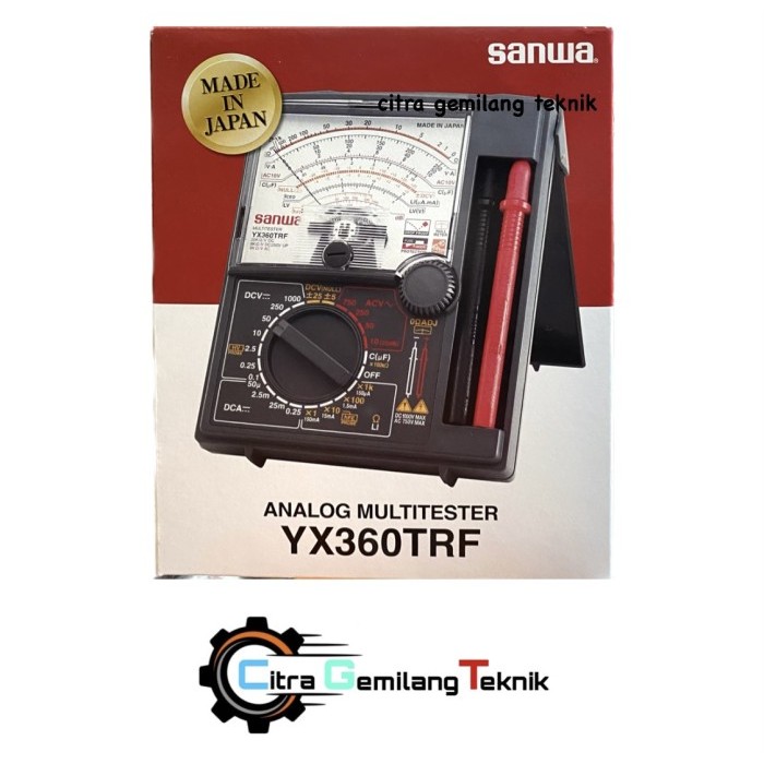 Jual Multi Tester Analog Sanwa Yx360Trf Analog Multitester Japan