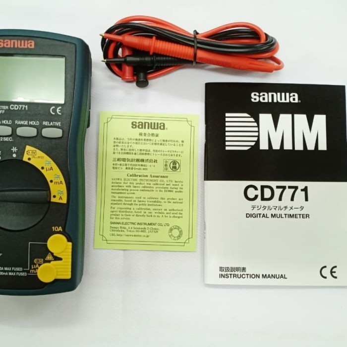 Jual Digital Multimeter Sanwa Cd 771 / Sanwa Multimeter Digital