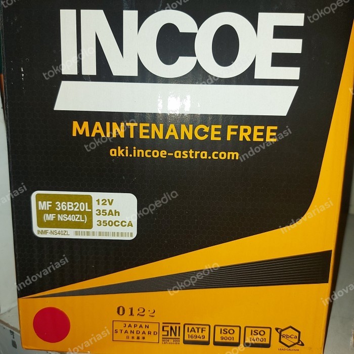 Voucher Tukartambah Aki Kering Incoe Ns40Zl Brio Mobilio Brv Agyacalya