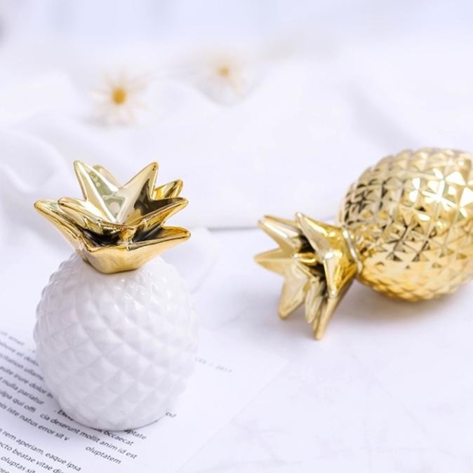 

Home Decoration Pajangan Unik Ornamen Ceramic Nanas Ala Scandinavian Terlaris