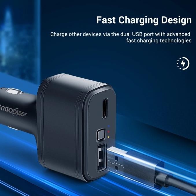 GPS Pelacak Mobil & Truk Bentuk Charger USB Lighter Bisa Sadap Suara