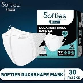 Baru Softies Duckbill Isi 30 Pcs / Masker Softies Duckbill isi 30 Pcs