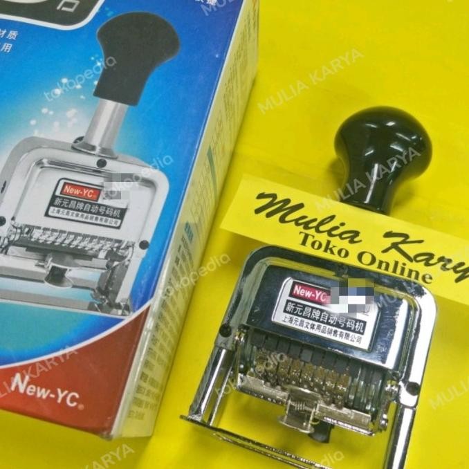 Numerator 10 Digit Penomoran / STEMPEL NOMOR Numbering Otomatis 10 Dgt