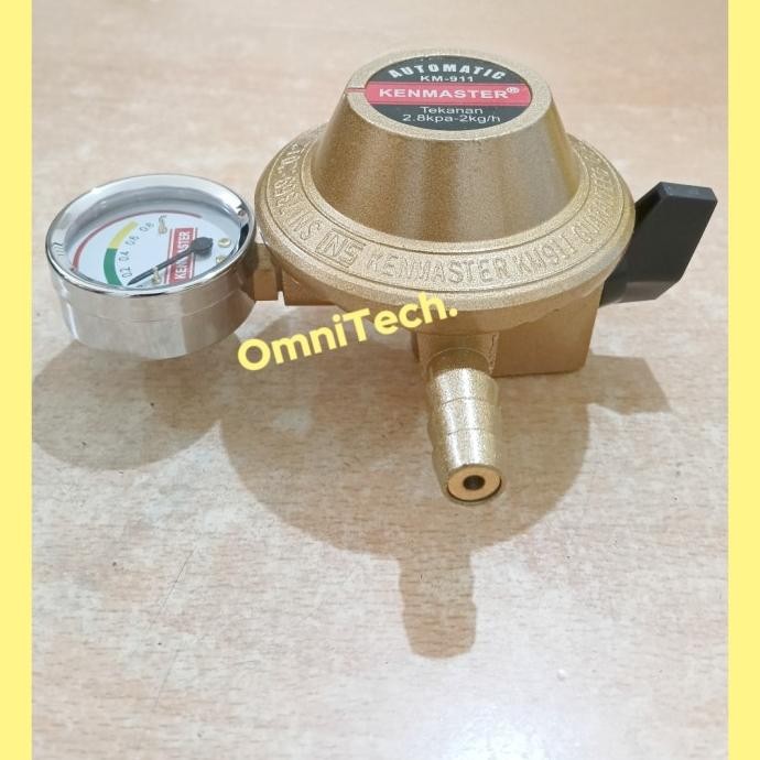 "SNI" Kepala Regulator Gas Meter LPG Elpiji 3kg & 12kg Tekanan Rendah