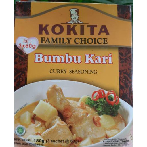 

Bumbu Kokita Kari Original 100%