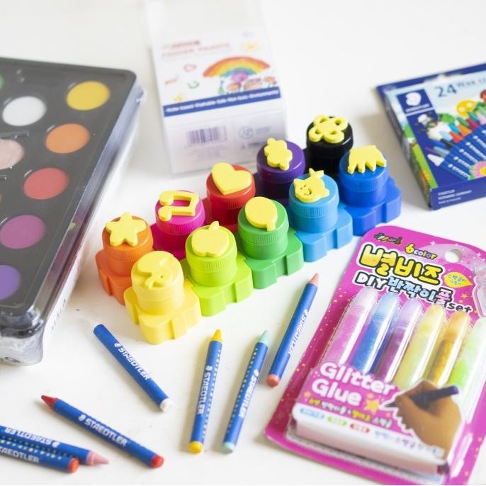 

Fingerpaints Cat Jari Aman untuk Anak Watercolor Cat Air Anak