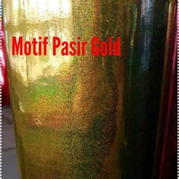

DISCOUNT STICKER HOLOGRAM 3D (PASIR GOLD) TODAY