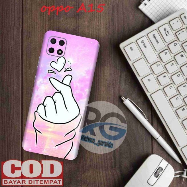 

Wrap* Oppo A15 Wrap Skin Stiker Garksin CUSTOM Gratis (2pcs)