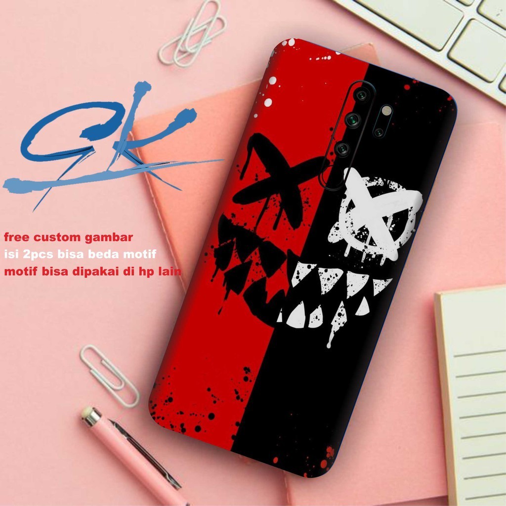 

Wrap* Redmi Note 8 Pro Wrap Skin Stiker Garksin CUSTOM Gratis (2pcs)