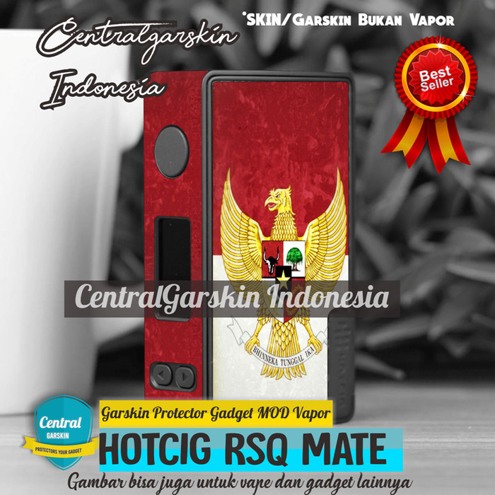 

Wrap* Hotcig Rsq Mate Garuda Wrap Skin Stiker Garksin CUSTOM Gratis (2pcs)