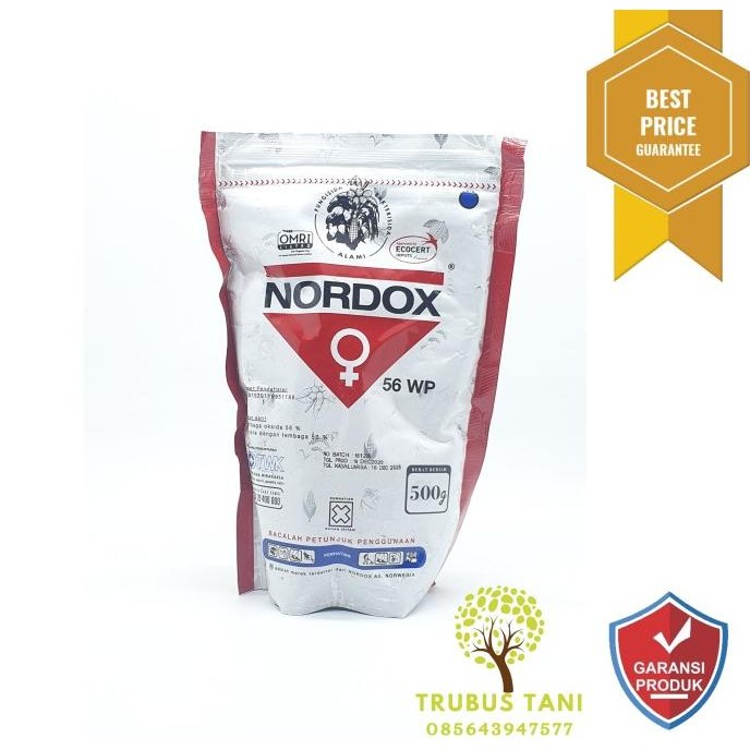 Fungisida Nordox 56 WP 500 gr - Fungisida/Bakterisida Alami