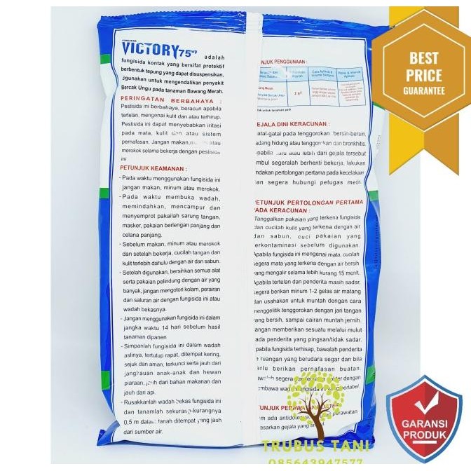Fungisida VICTORY 80WP BIRU