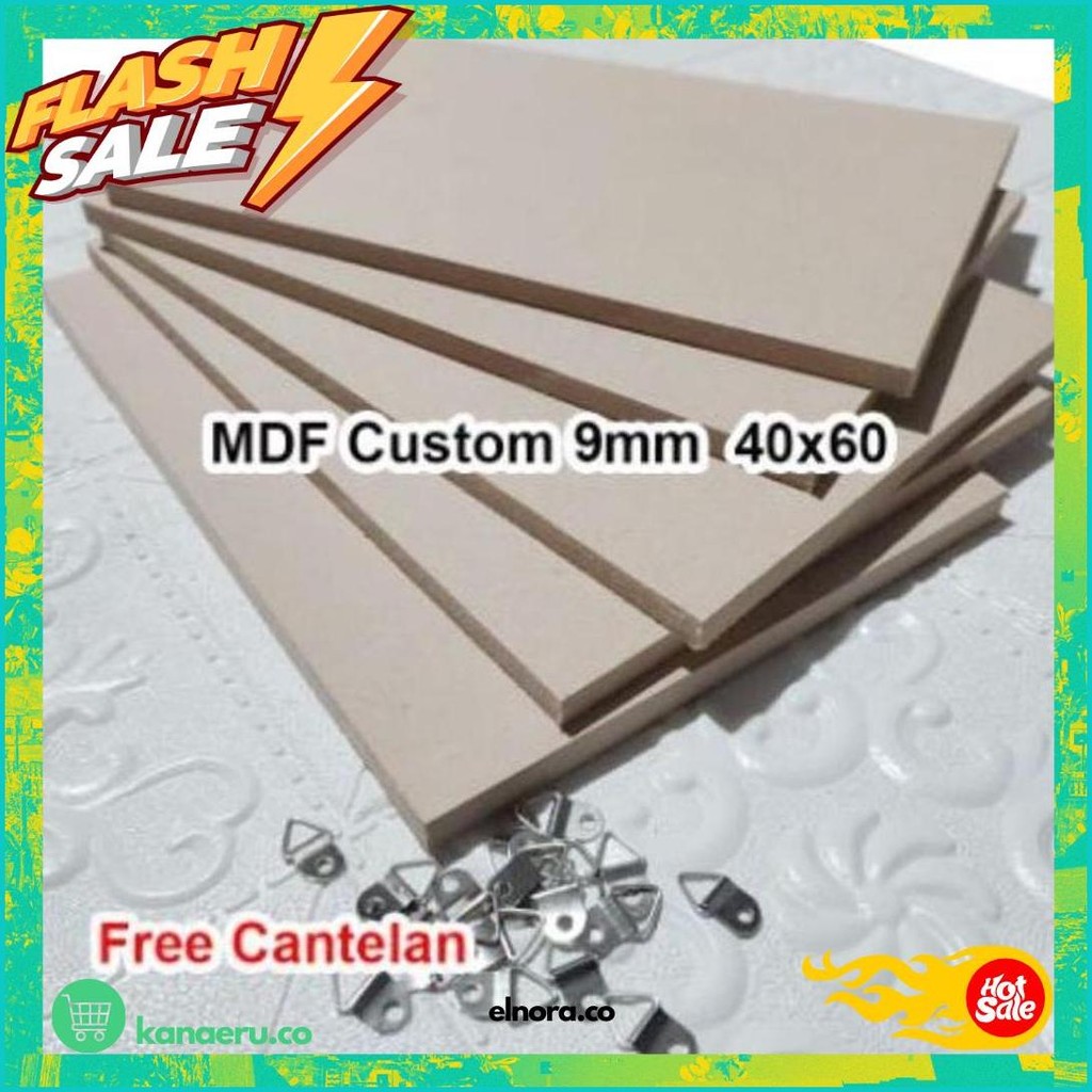 

Papan Mdf 8/9Mm 40X60 Free Cantelan Diskon