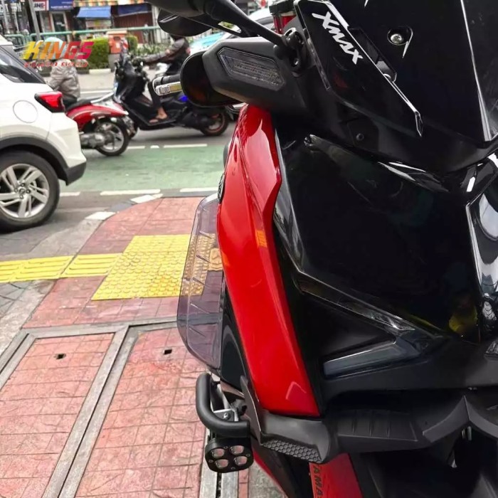 Cover Body Depan / Winglet / Windshield Kaki Yamaha Xmax 250 Genuine Part