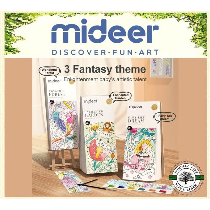 

Sale Mideer Watercolor Painting - Forest / Garden / Dream [Painting Brush]