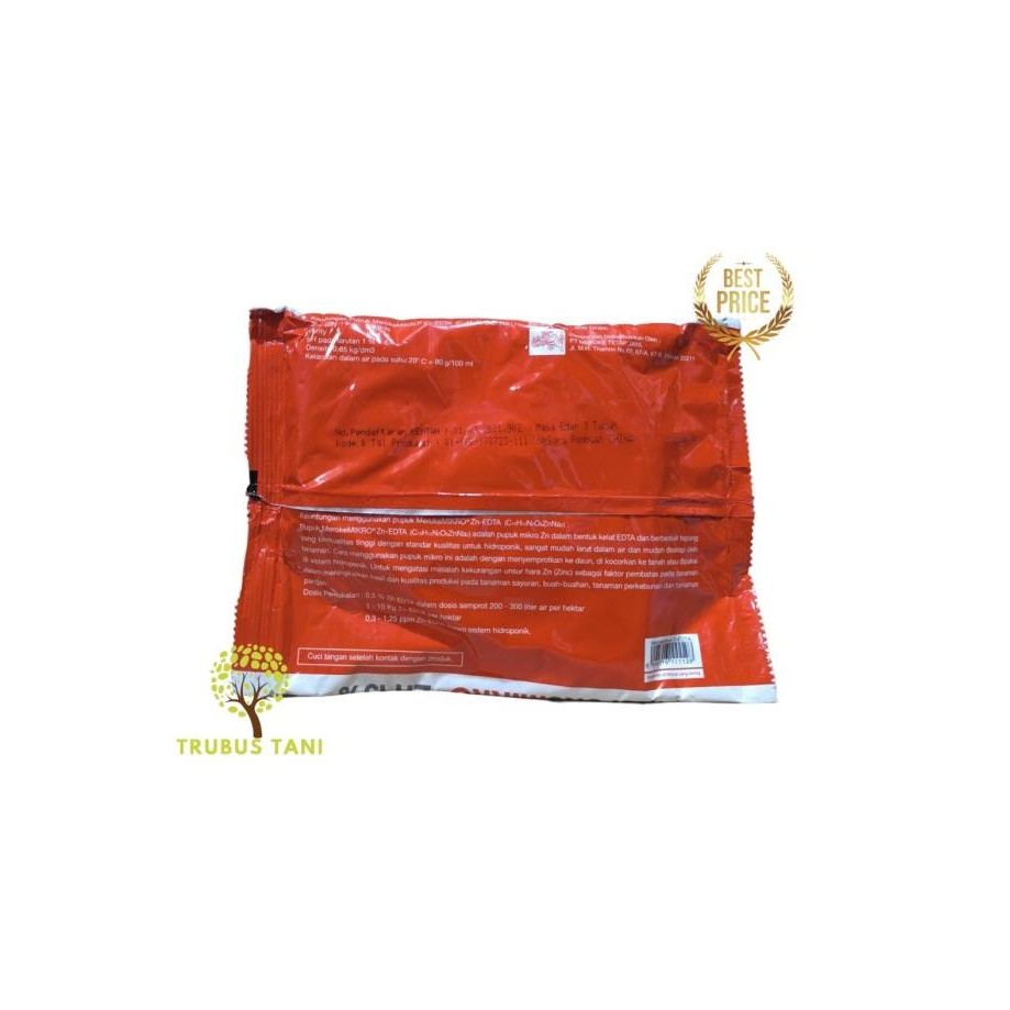 Pupuk Watersoluble Grade MerokeMIKRO Zn 15%