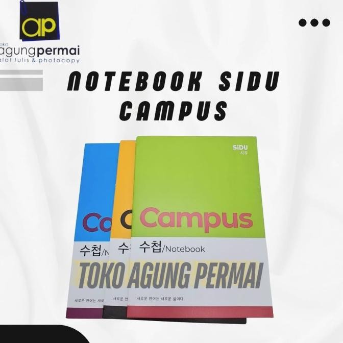 

Premium !! Buku Tulis Campus Notebook Sidu isi 42 lembar