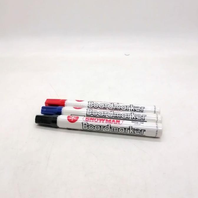 

HOT 2025 !! Spidol Snowman Permanent Marker BG-12 Original