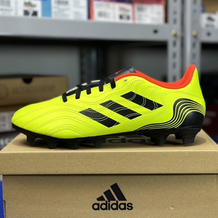 ADIDAS Copa Sense 4 FxG - Lime/Black/Orange GW3581 100% Original Store PT Adidas Indonesia Sepatu