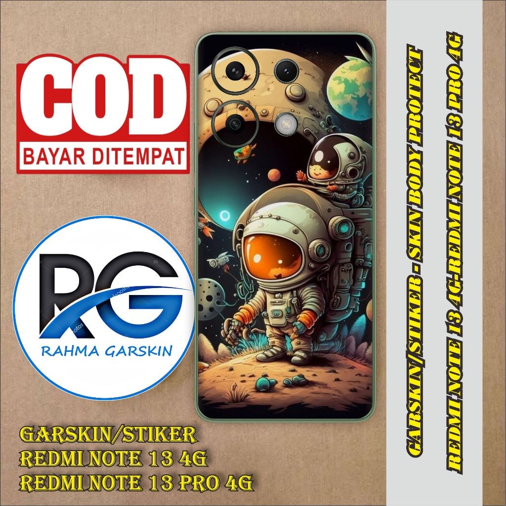 

Wrap* Redmi Note 13 Pro 4g Wrap Skin Stiker Garksin CUSTOM Gratis (2pcs)