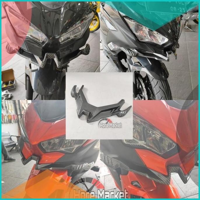 Winglet Ninja 250Fi 2018 Carbon ZX-25R Aksesoris Ninja 250Fi 2018 07D3