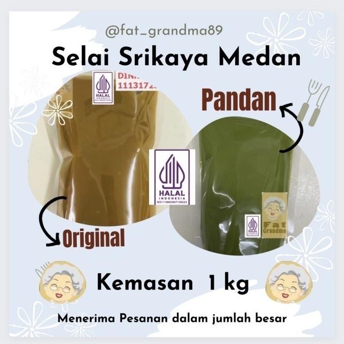 

Terlaris! Selai Srikaya Medan 1 Kg - Kemasan Plastik