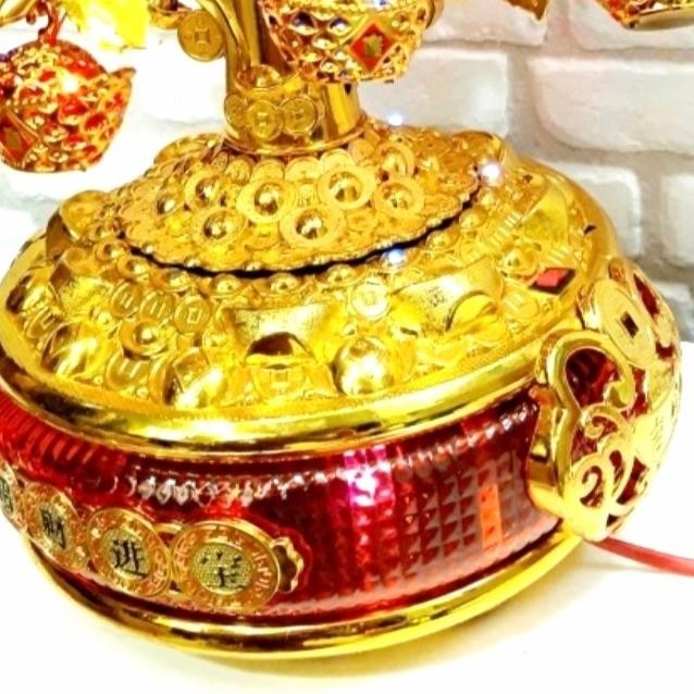 GFD Lampu Duid Putar Musik Kado Hiasan Imlek Murah Pajangan Hoki - YENPAO