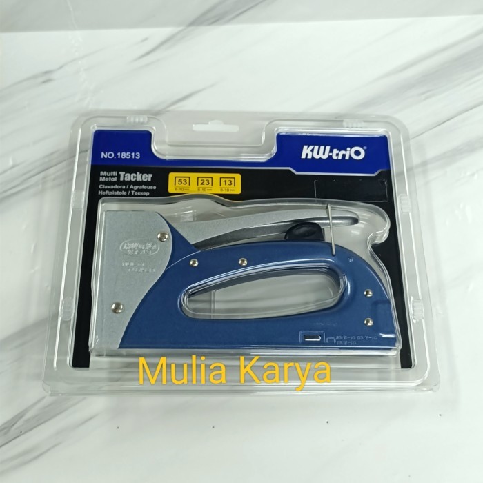 

GUN TACKER STAPLER TEMBAK KW Trio 18513 HEKTER / STAPLES MULTI TACKER
