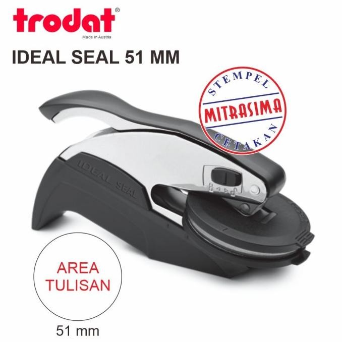 

Baru Trodat Ideal Seal 51 mm ( Stempel Timbul / emboss )