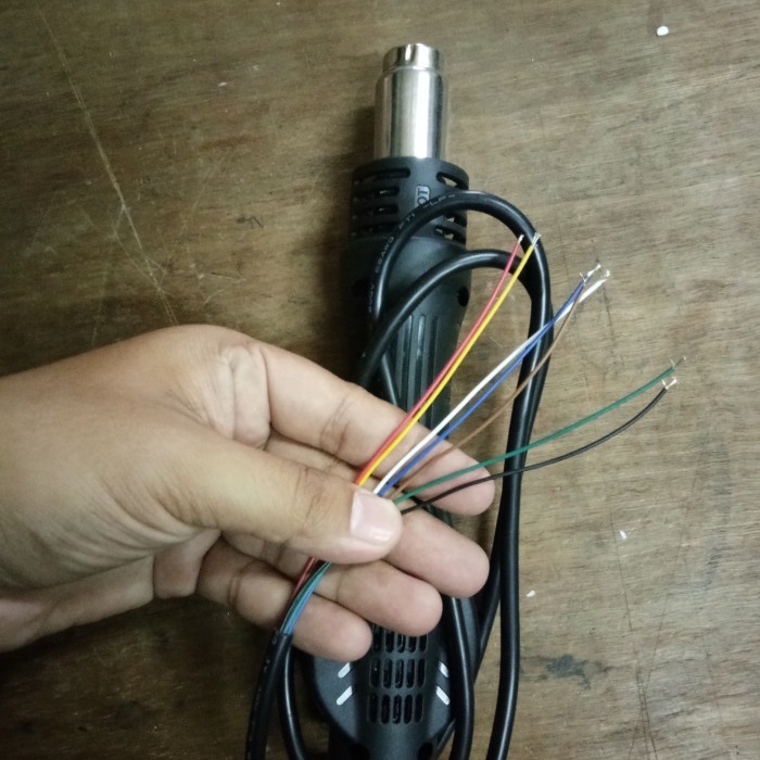 Gagang blower 858/858D (8kabel)