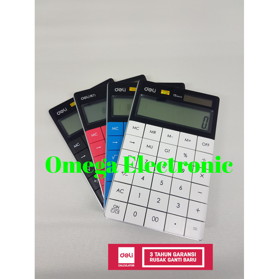 

Cuci Gudang Deli E1589 Calculator Desktop Kalkulator Stylish Office 1589 Kantor